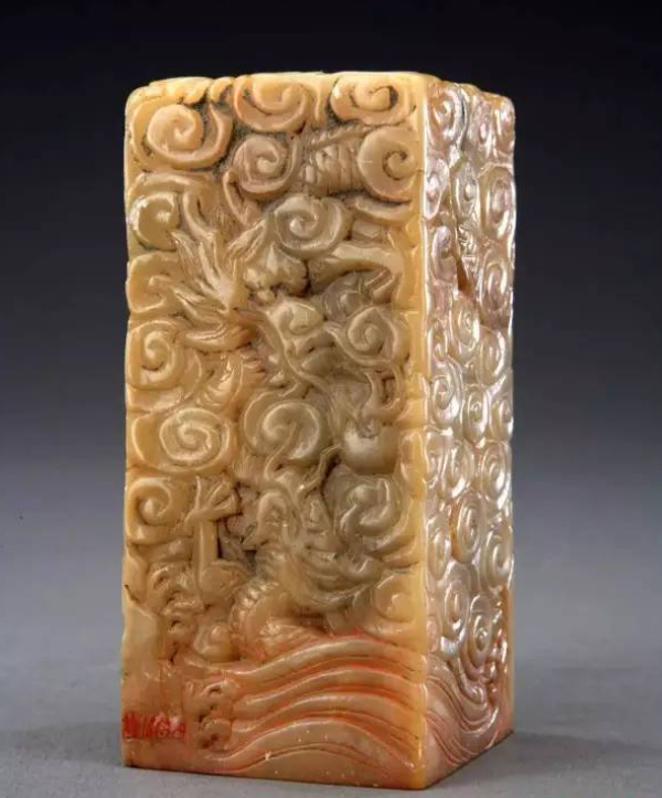 TH224◇明神◇極上珍品・中国・清時代・寿山石・田黄石彫り・人物故事